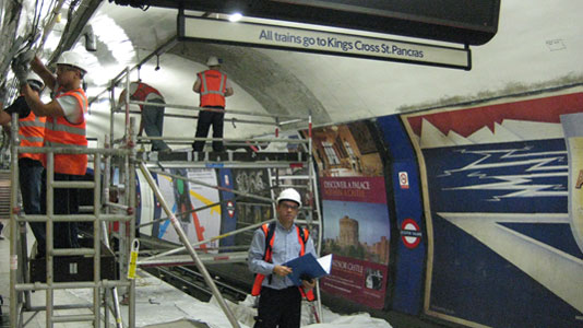 Acoustics research helps improve safety and quality of service on London Underground