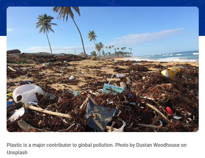 Beach plastic