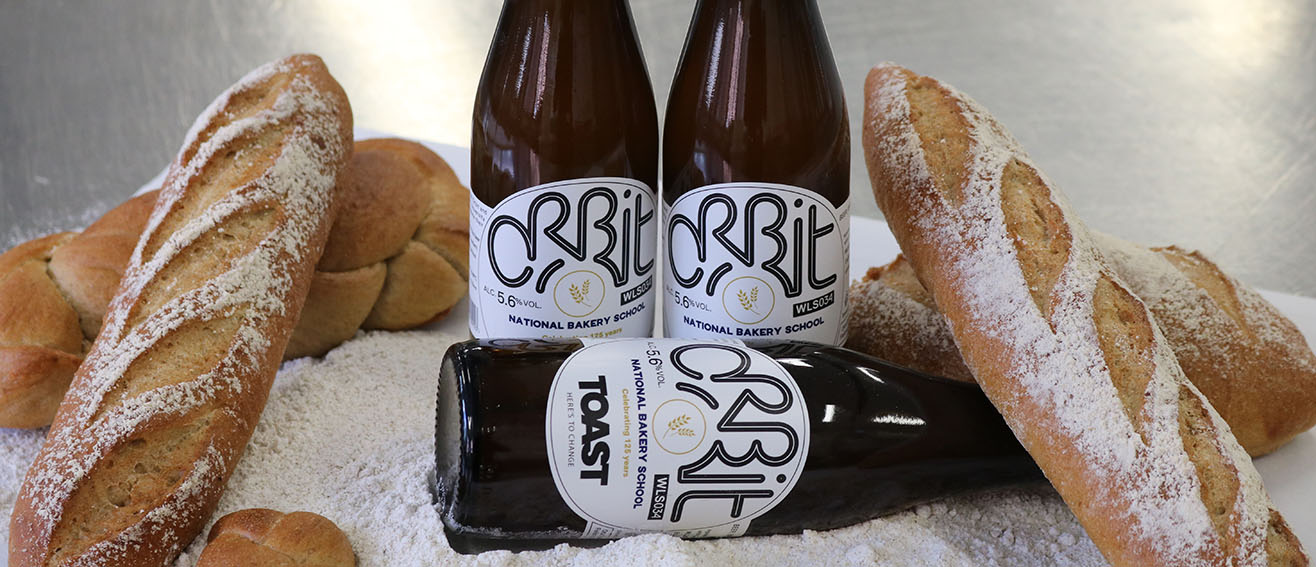 National Bakery School launches eco beer made from leftover bread to mark 125th anniversary