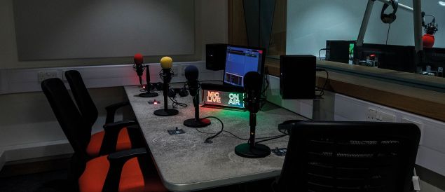 Radio Studio and Control Room