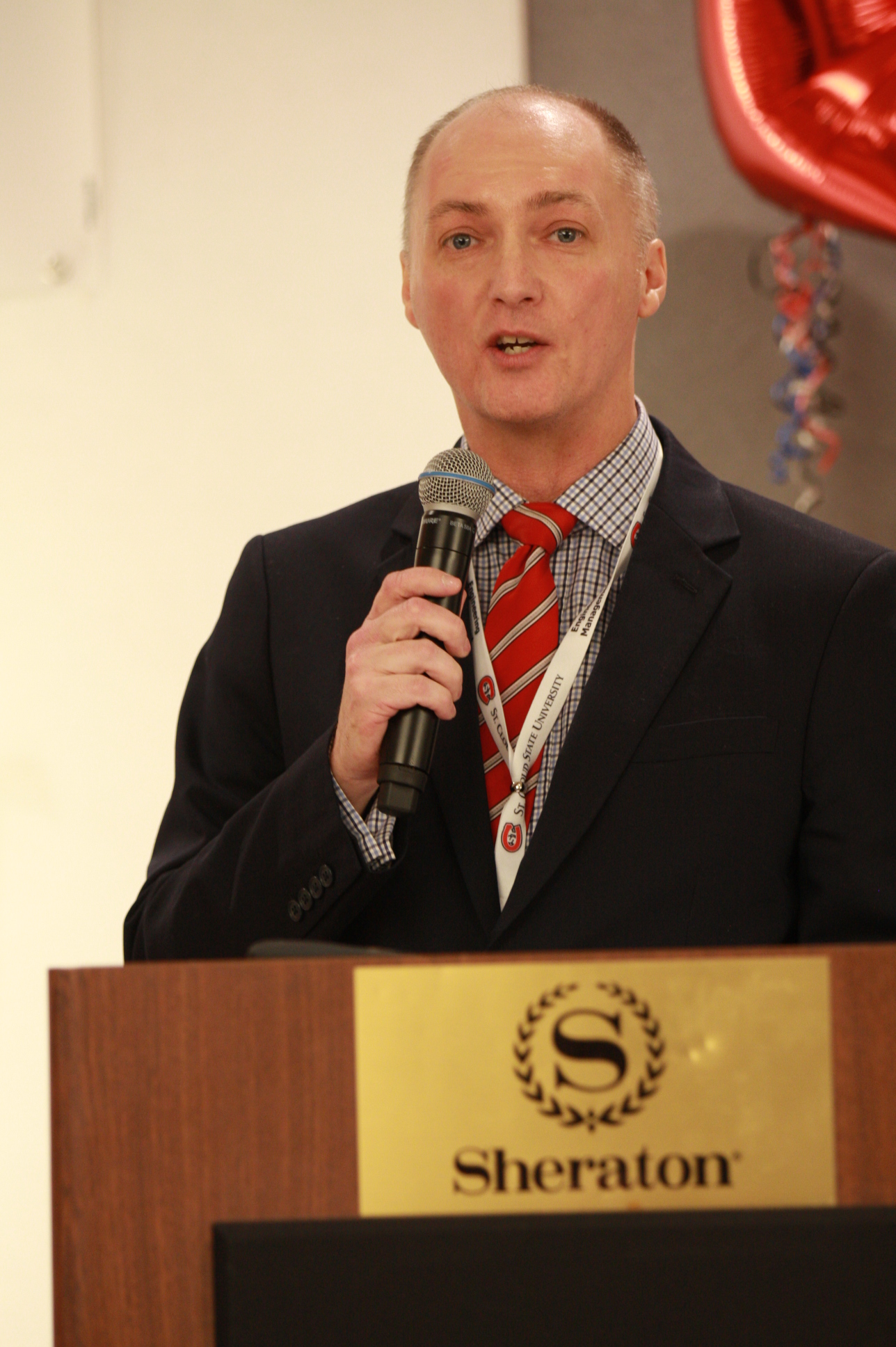 Professor Philbin giving the President’s Speech at the conference dinner held at the 2019 ASEM International Annual Conference in Philadelphia, USA