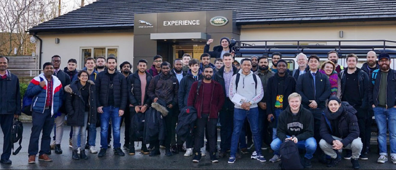 When LSBU’s mechanical engineers met JLR’s robot army