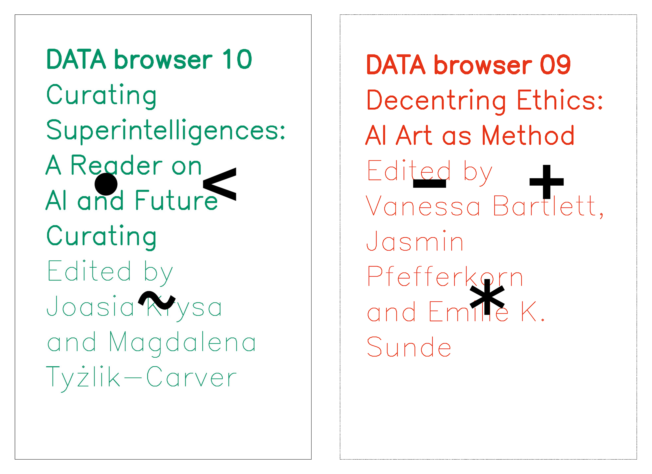 New books in DATA browser series New books in DATA browser series