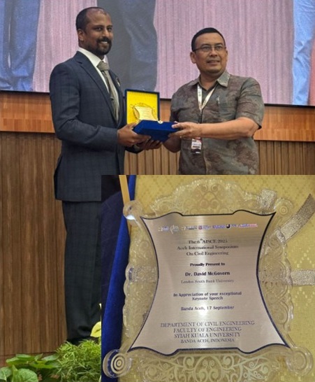David award at conference