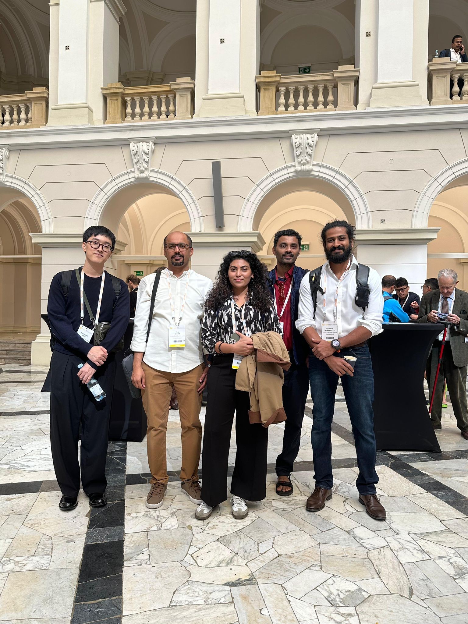 Staff and students at EMRS