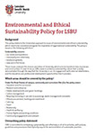 Environmental Policy