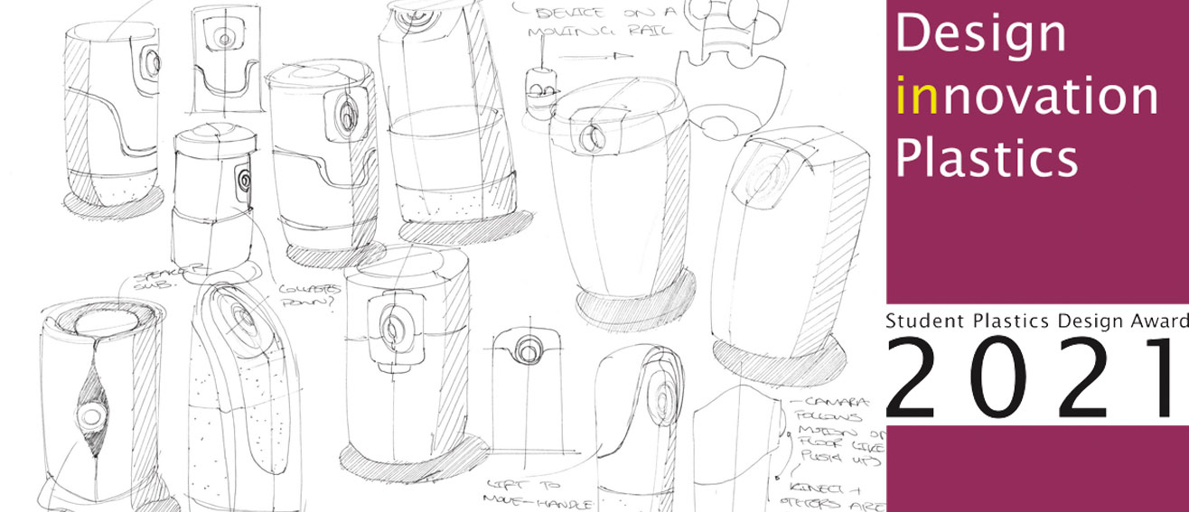 a drawn plan and banner