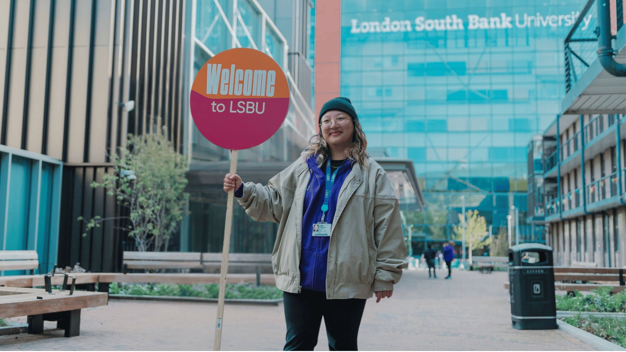LSBU student