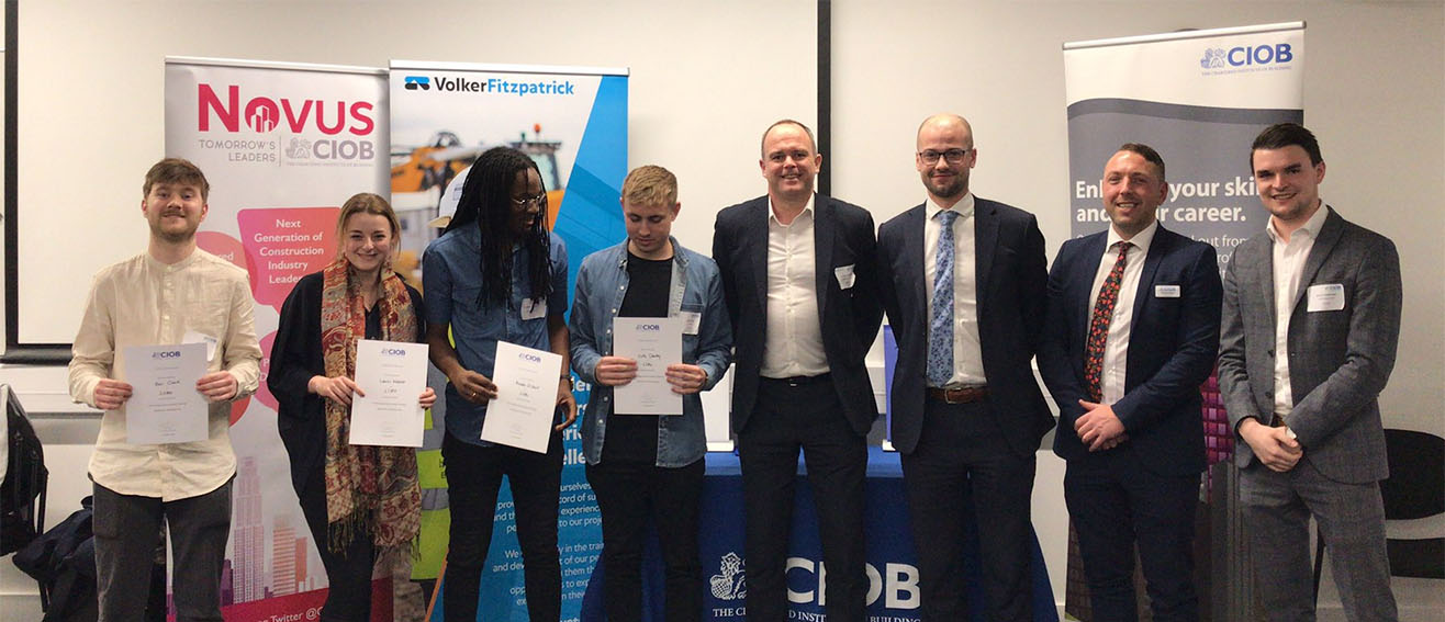 LSBU Architectural Technology students make CIOB Bright Futures final for second year running