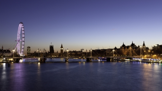 London night cityscape