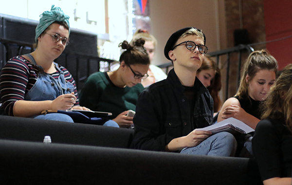 Students in lecture
