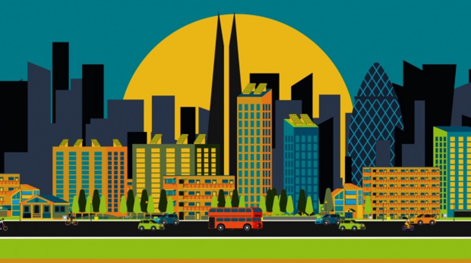 London Cartoon cartoon depiction of London