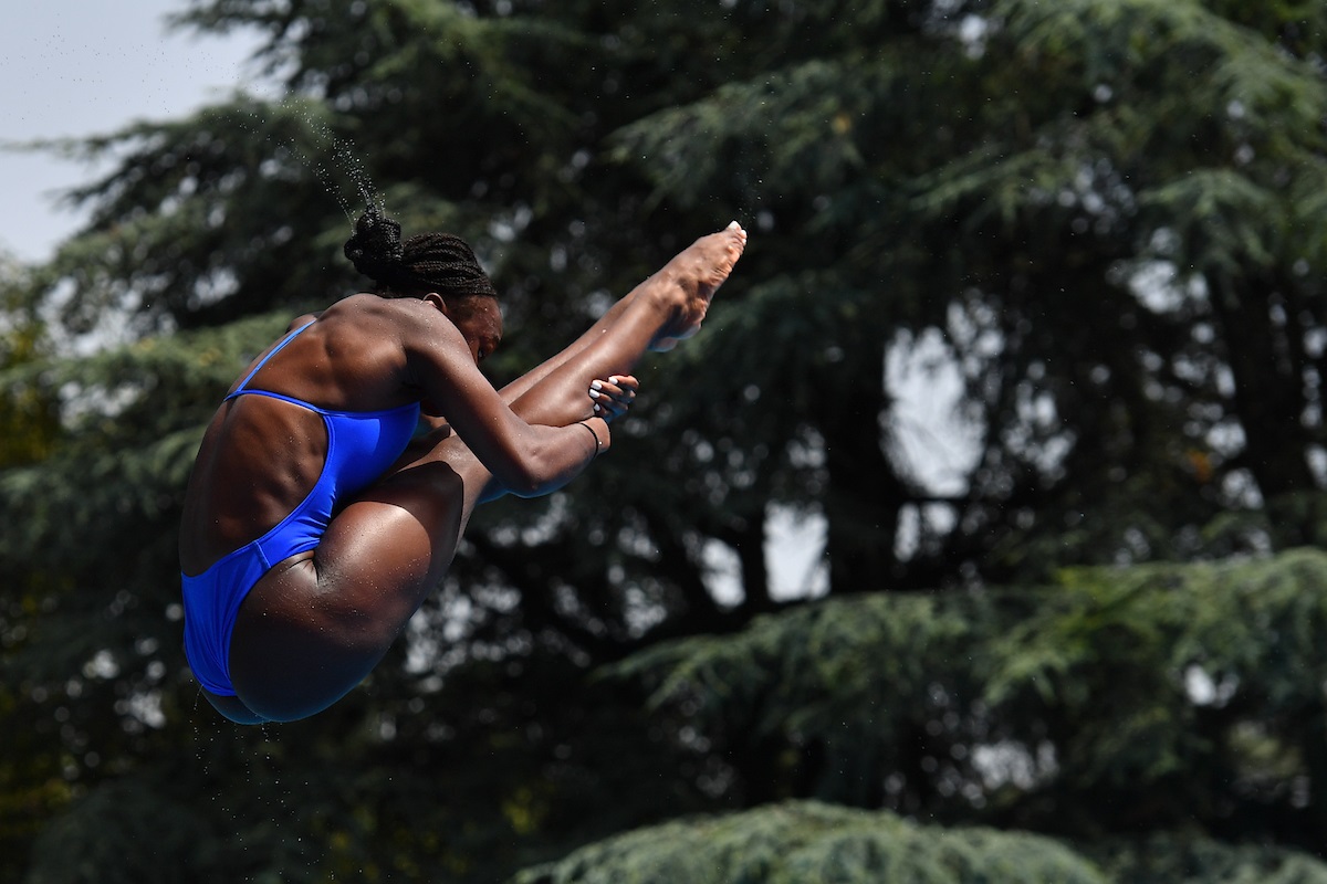 Desharne Bent-Ashmeil, Chiropractic Student and 3 Time Diving Gold Medallist