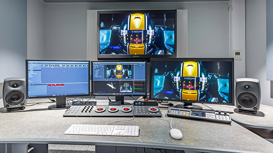 Grading Suites 1 Inside Grading Suite 1