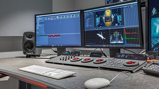 Grading Suites 2 Inside Grading Suite 1