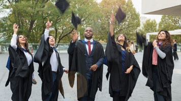 Hats off to graduating students from LSBU’s School of Business