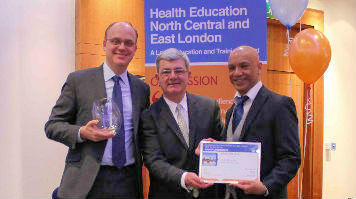 London South Bank University academics celebrate success at the Health Education North Central and East London 2013 Quality Awards